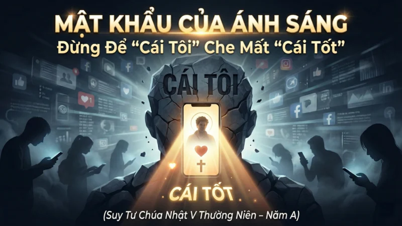 MẬT KHẨU CỦA ÁNH SÁNG: Đừng Để “Cái Tôi” Che Mất “Cái Tốt”