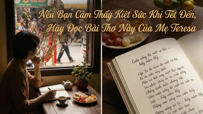 Bài Ca Sự Sống (Life Is) – Mẹ Teresa: Thông Điệp Chữa Lành Ngày Cuối Năm