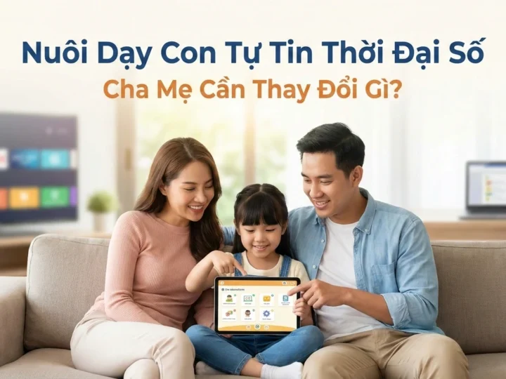 Nuôi Dạy Con Tự Tin Thời Đại Số: Cha Mẹ Cần Thay Đổi Gì?