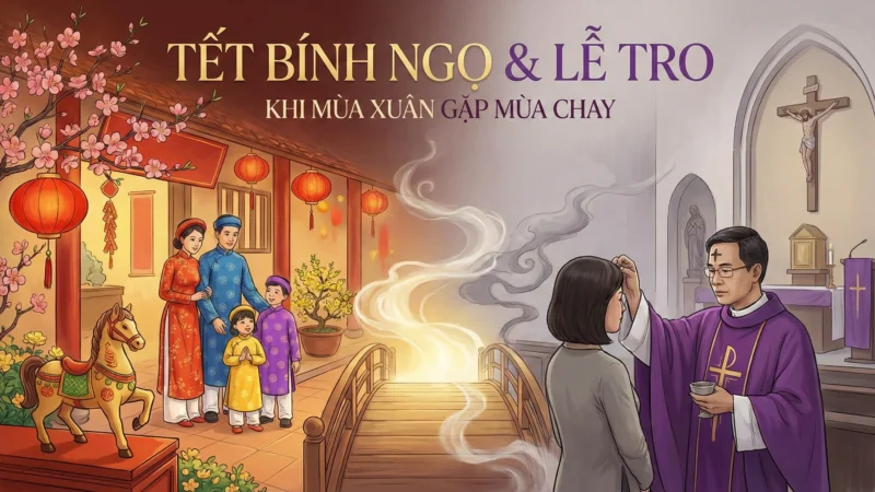 MÙA XUÂN CỦA ĐẤT TRỜI VÀ MÙA XUÂN CỦA LINH HỒN: KHI LỄ TRO GIAO HÒA CÙNG TẾT BÍNH NGỌ