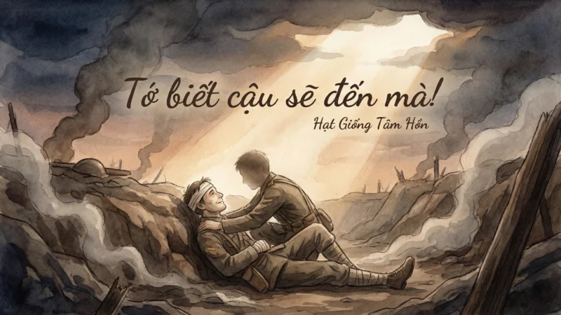 TIẾNG VỌNG GIỮA LẰN RANH SINH TỬ: “TỚ BIẾT CẬU SẼ ĐẾN MÀ!”