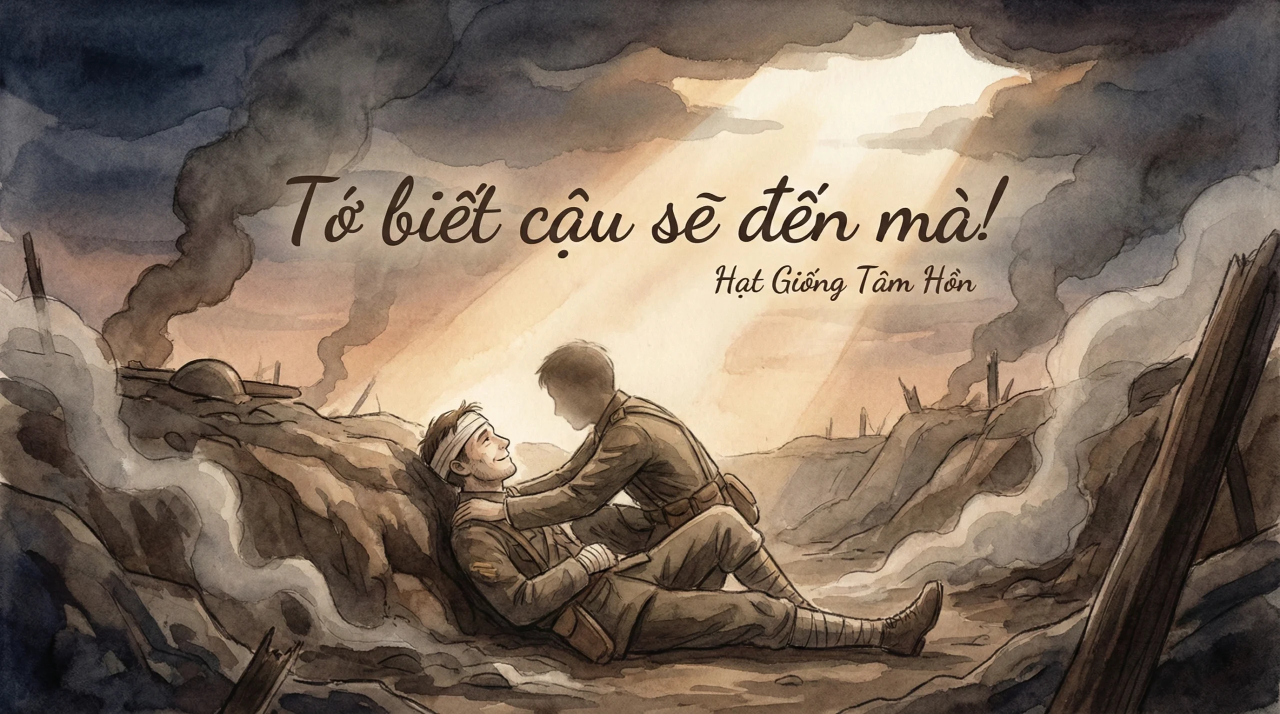 TIẾNG VỌNG GIỮA LẰN RANH SINH TỬ: “TỚ BIẾT CẬU SẼ ĐẾN MÀ!”
