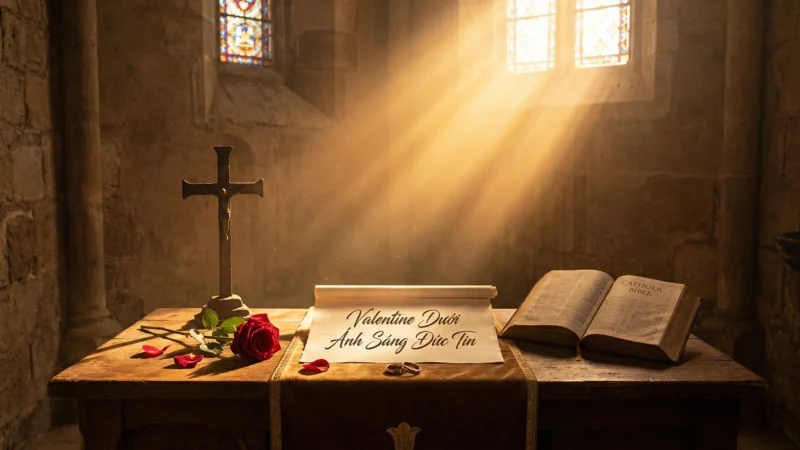 Valentine Dưới Ánh Sáng Đức Tin: Khám Phá Nguồn Cội Của Tình Yêu Đích Thực