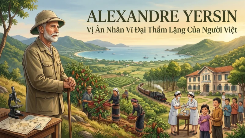 Alexandre Yersin: Vị Ân Nhân Vĩ Đại Thầm Lặng Của Người Việt