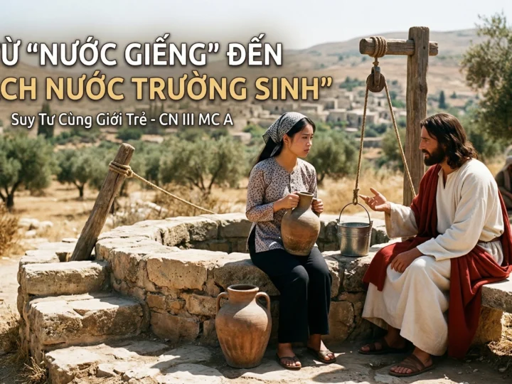 Chúa Nhật III Mùa Chay A: Cuộc Hẹn Bên Bờ Giếng Và Sự Chữa Lành Những Đổ Vỡ