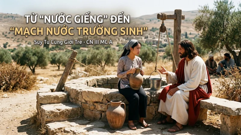 Chúa Nhật III Mùa Chay A: Cuộc Hẹn Bên Bờ Giếng Và Sự Chữa Lành Những Đổ Vỡ