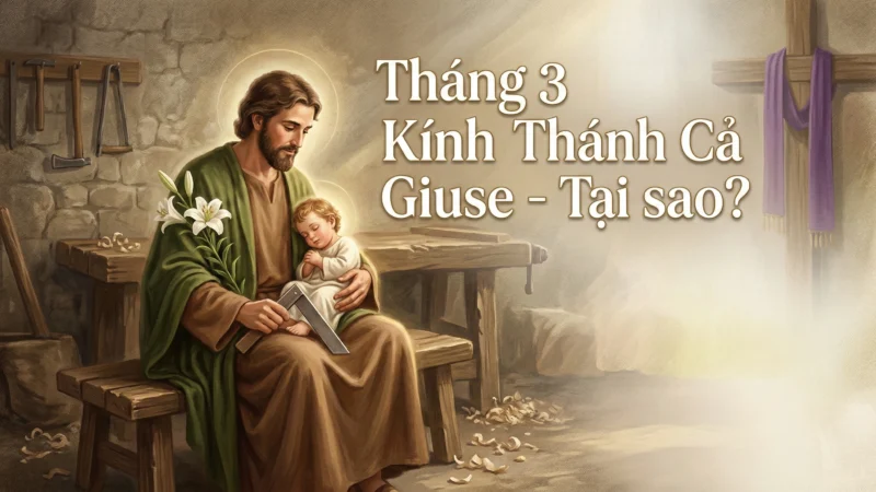 Tại Sao Giáo Hội Dành Trọn Tháng Này Kính Thánh Giuse?