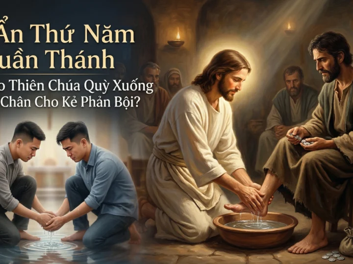 Bí Ẩn Thứ Năm Tuần Thánh: Vì Sao Thiên Chúa Quỳ Xuống Rửa Chân Cho Kẻ Phản Bội?