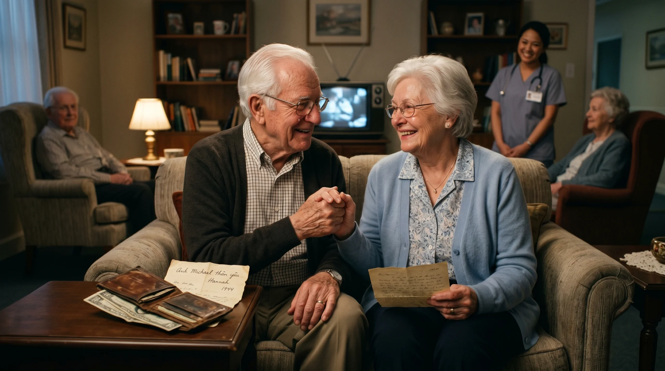 CHIẾC VÍ VÀ BỨC THƯ TÌNH