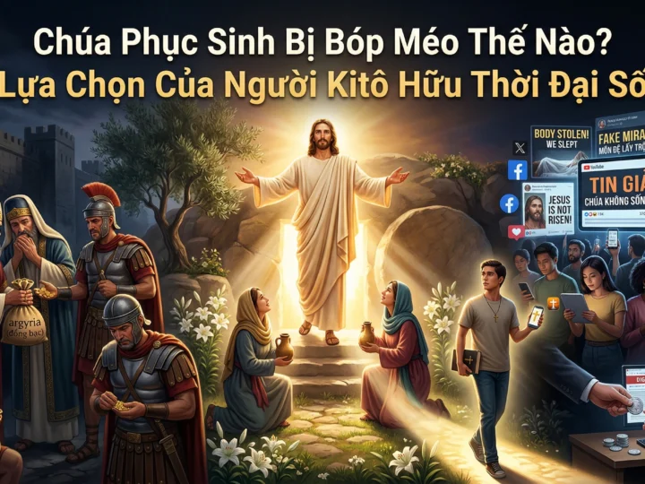 Chúa Phục Sinh Bị Bóp Méo Thế Nào?