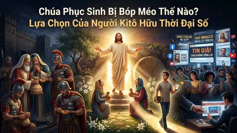 Chúa Phục Sinh Bị Bóp Méo Thế Nào?