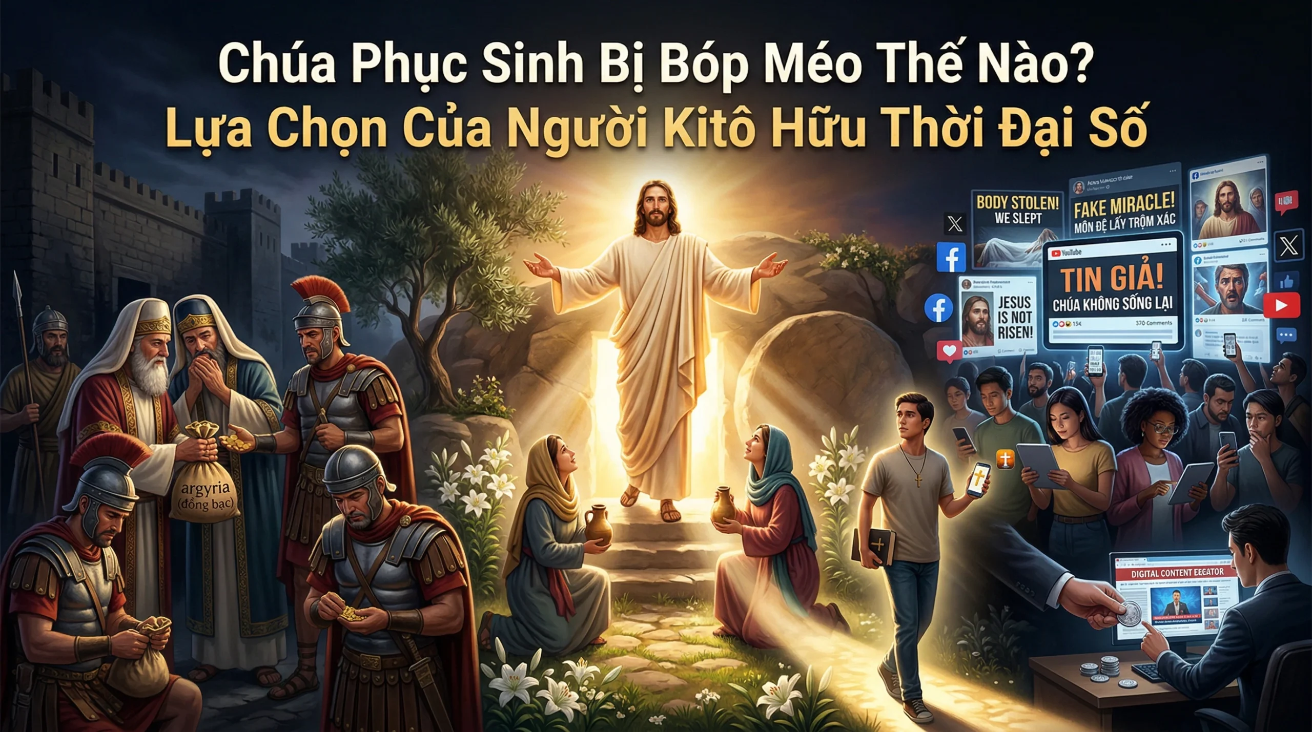 Chúa Phục Sinh Bị Bóp Méo Thế Nào?