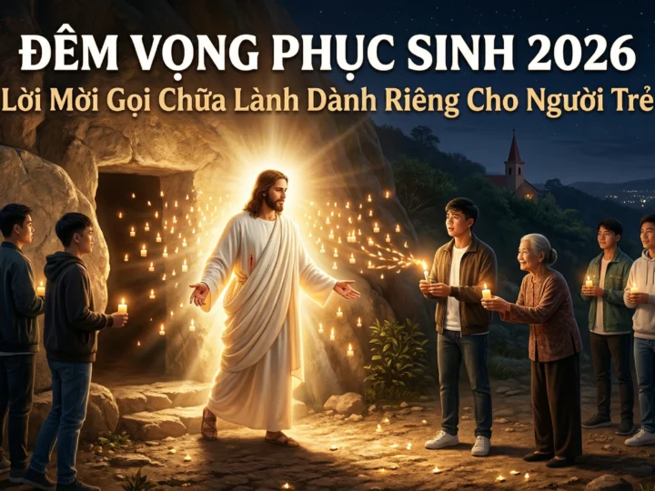 Đêm Vọng Phục Sinh 2026: Lời Mời Gọi Chữa Lành Dành Riêng Cho Người Trẻ