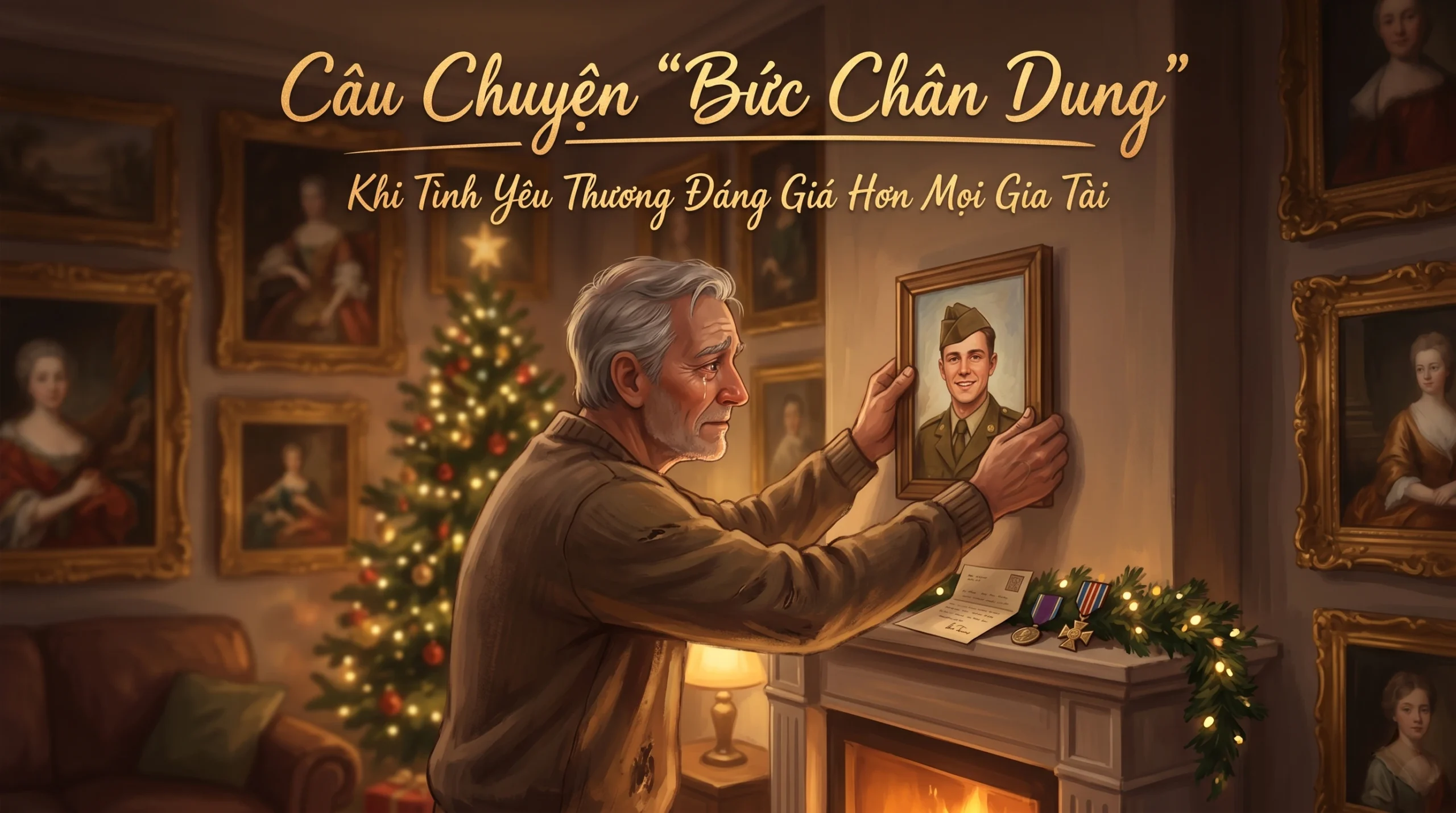 Câu Chuyện “Bức Chân Dung”: Khi Tình Yêu Thương Đáng Giá Hơn Mọi Gia Tài