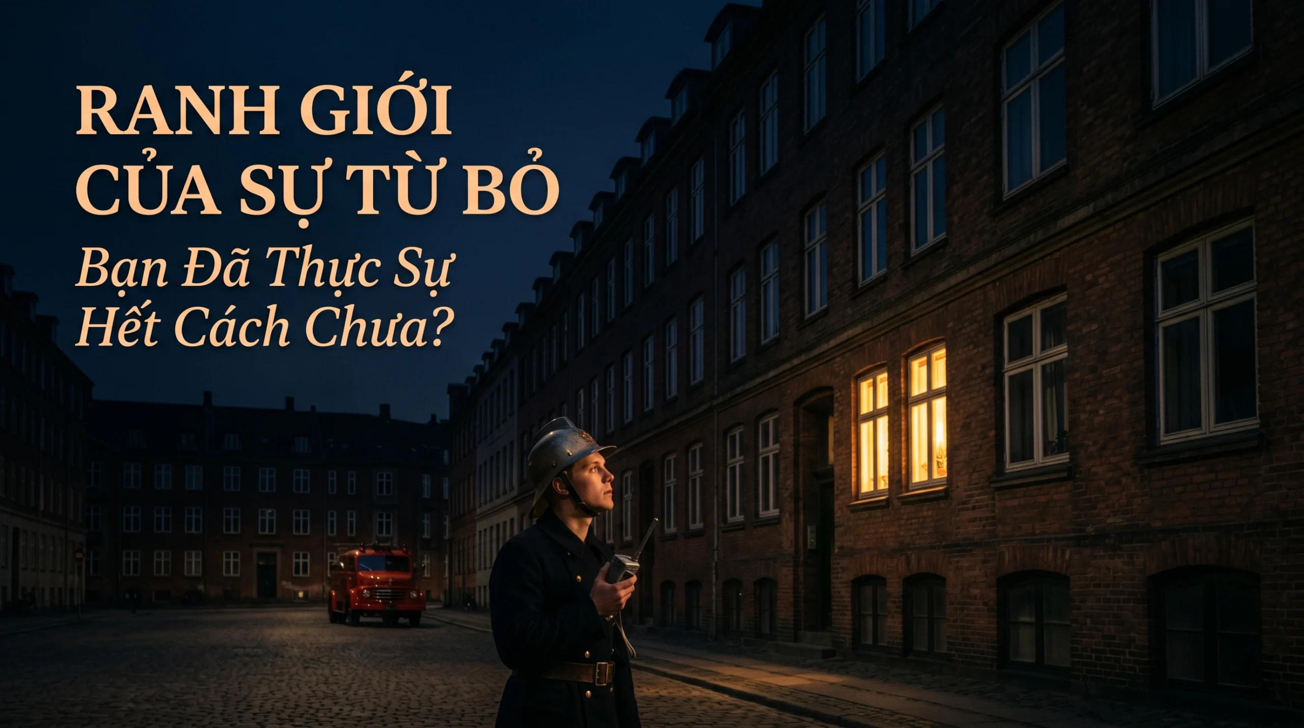 PHÉP MÀU TRONG ĐÊM VÀ RANH GIỚI CỦA SỰ TỪ BỎ