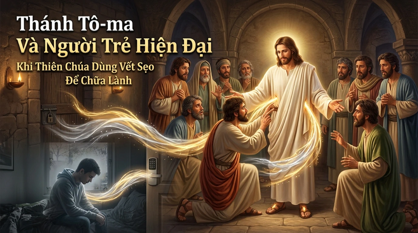 Thánh Tô-ma Và Người Trẻ Hiện Đại: Khi Thiên Chúa Dùng Vết Sẹo Để Chữa Lành