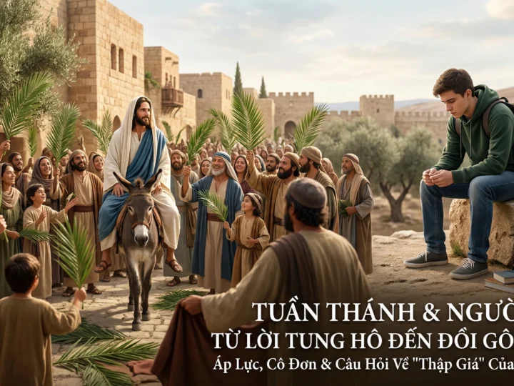 TỪ LỜI TUNG HÔ ĐẾN ĐỒI GÔLGÔTA