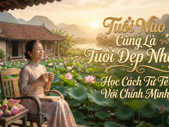 Tuổi Nào Cũng Là Tuổi Đẹp Nhất: Học Cách Tử Tế Với Chính Mình