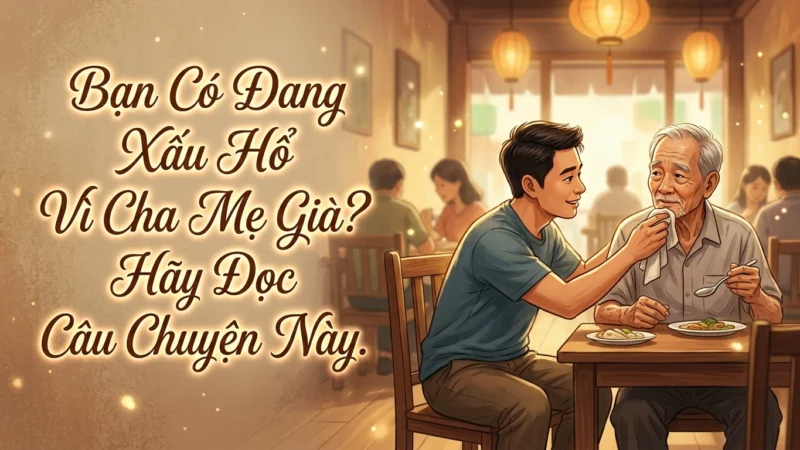 Bạn Có Đang Xấu Hổ Vì Cha Mẹ Già?