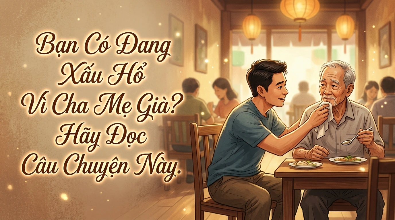 Bạn Có Đang Xấu Hổ Vì Cha Mẹ Già?