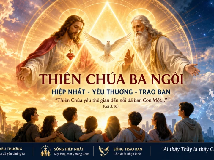 “Thiên Chúa không cô đơn… và con người cũng không được phép sống cô đơn”