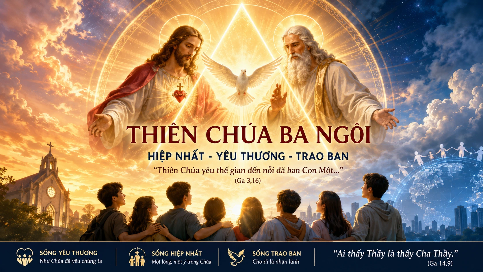 “Thiên Chúa không cô đơn… và con người cũng không được phép sống cô đơn”