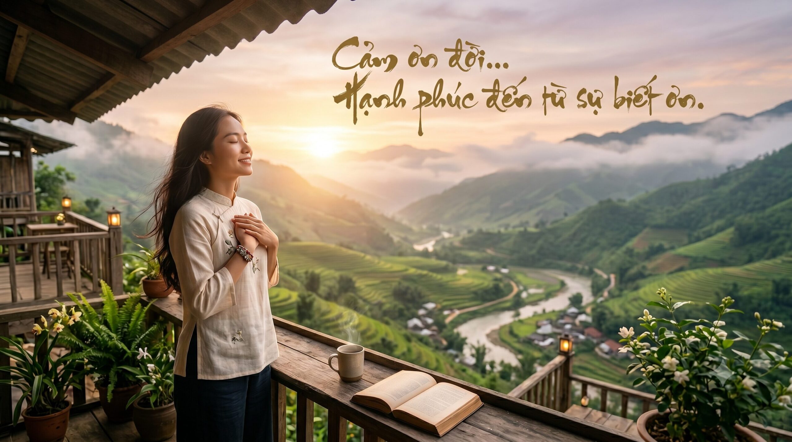 Suối Nguồn Của Sự Bình Yên: Chỉ Cần Nói Lời Cảm Ơn, Trái Tim Sẽ Hóa Nhẹ Nhàng