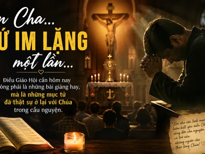 Chúng Con Không Cần Một Diễn Giả