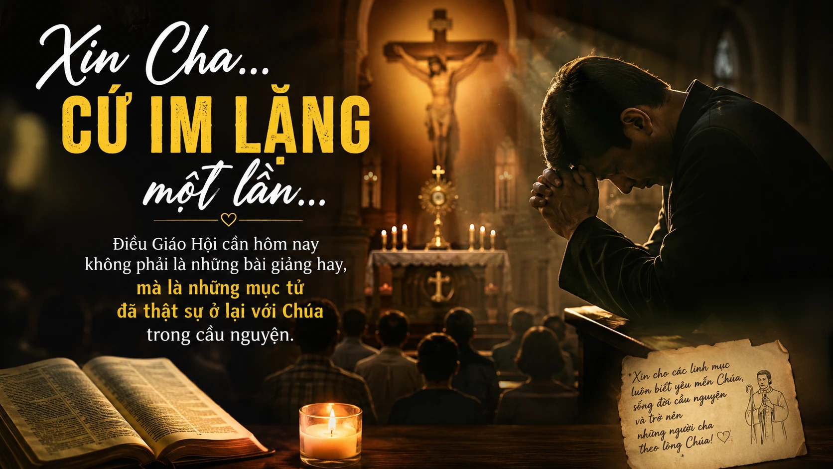 Chúng Con Không Cần Một Diễn Giả