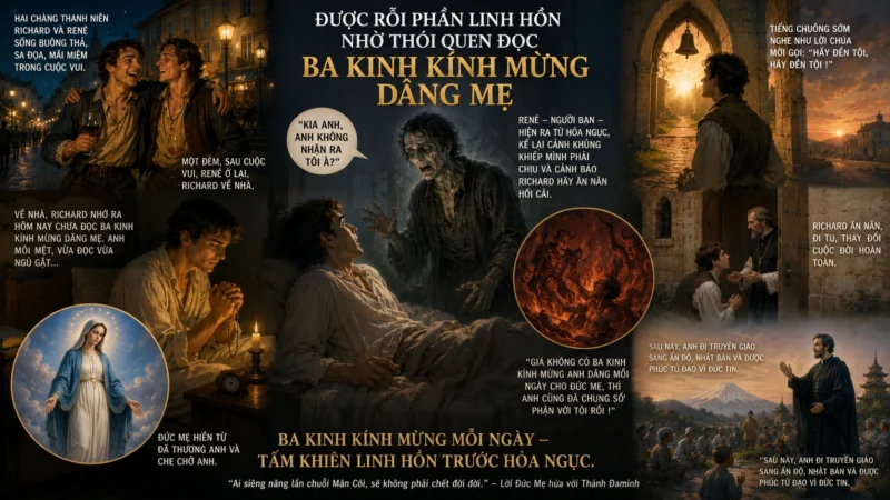 Thánh Anphongsô Kể Lại: Sức Mạnh Của Ba Kinh Kính Mừng