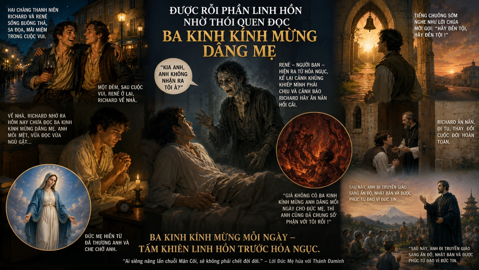Thánh Anphongsô Kể Lại: Sức Mạnh Của Ba Kinh Kính Mừng