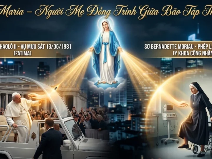 Đức Maria Giữa Bão Táp Thời Đại: Bàn Tay Vô Hình Che Chở Đời Con