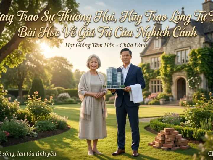 Đừng Trao Sự Thương Hại, Hãy Trao Lòng Tự Tôn: Bài Học Về Giá Trị Của Nghịch Cảnh