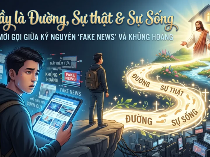 Thầy Là Đường, Sự Thật & Sự Sống: Lời Mời Gọi Giữa Kỷ Nguyên “Fake News” và Khủng Hoảng