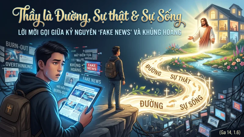 Thầy Là Đường, Sự Thật & Sự Sống: Lời Mời Gọi Giữa Kỷ Nguyên “Fake News” và Khủng Hoảng