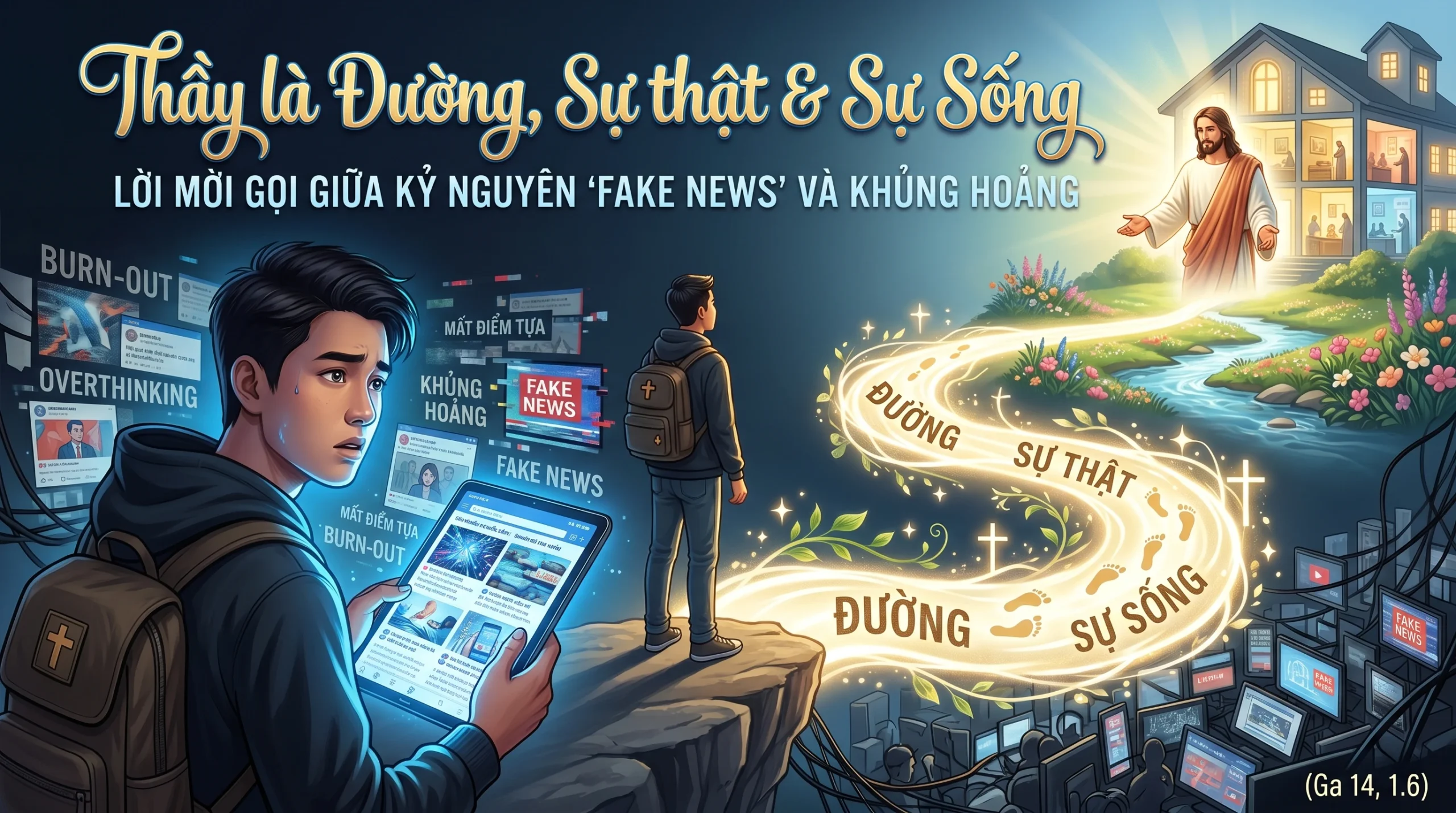 Thầy Là Đường, Sự Thật & Sự Sống: Lời Mời Gọi Giữa Kỷ Nguyên “Fake News” và Khủng Hoảng