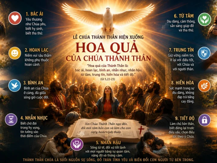 LỄ CHÚA THÁNH THẦN HIỆN XUỐNG