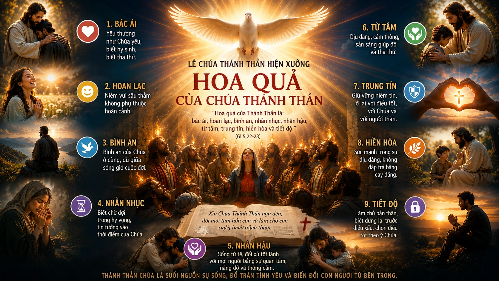 LỄ CHÚA THÁNH THẦN HIỆN XUỐNG