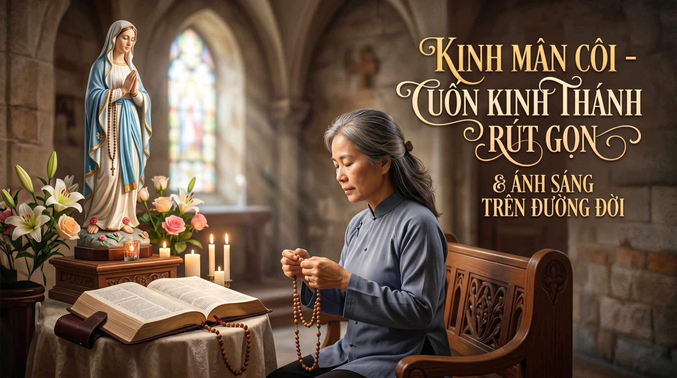 Tràng Chuỗi Mân Côi: Cuốn Kinh Thánh Rút Gọn Nằm Gọn Trong Lòng Bàn Tay