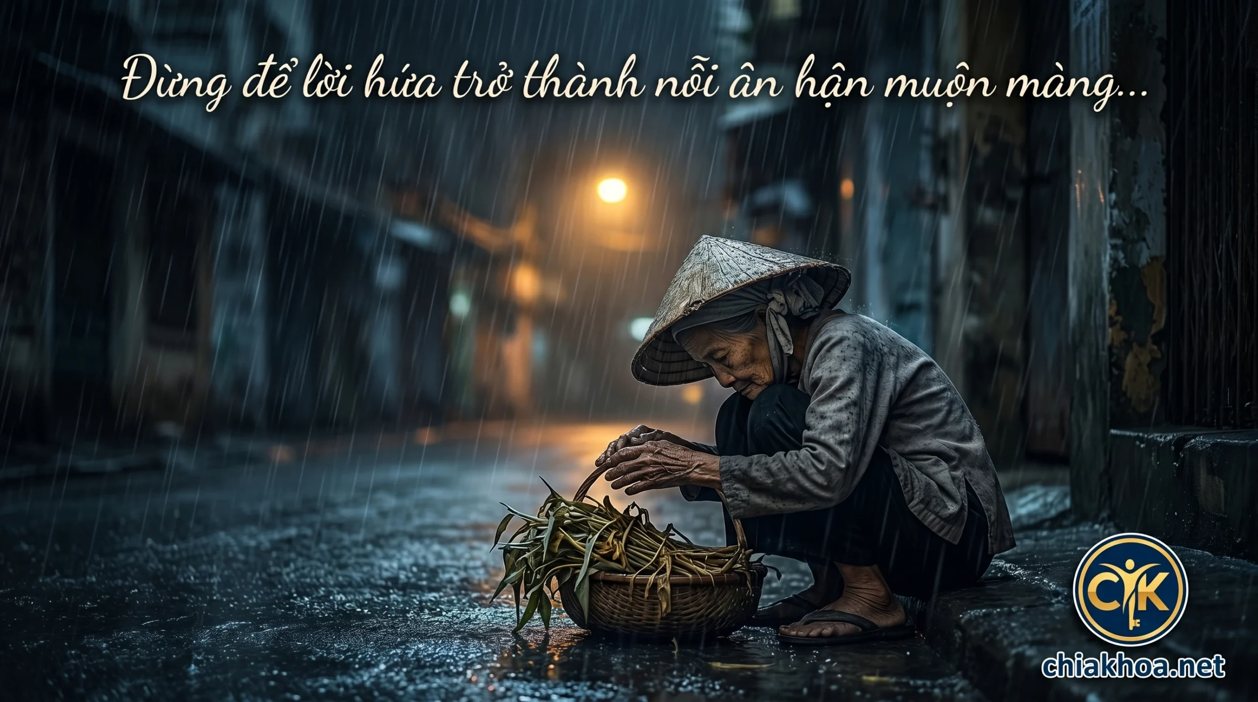 LỜI HỨA BÂNG QUƠ VÀ NHỮNG LÒNG TỐT CHƯA TRỌN VẸN