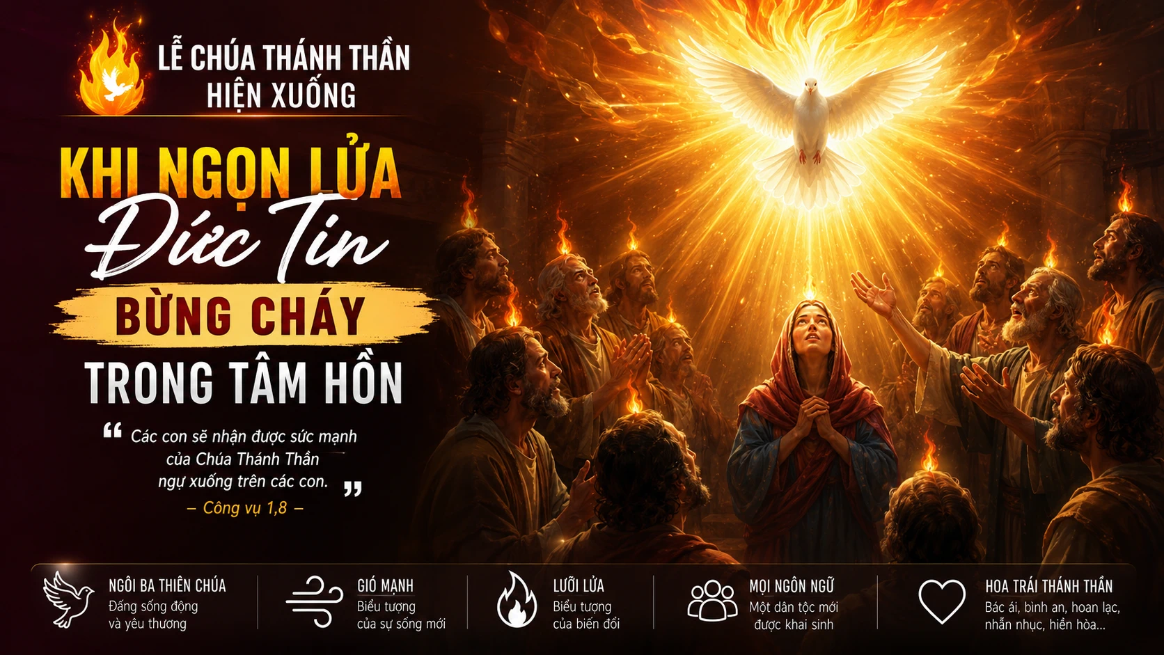 LỄ CHÚA THÁNH THẦN HIỆN XUỐNG
