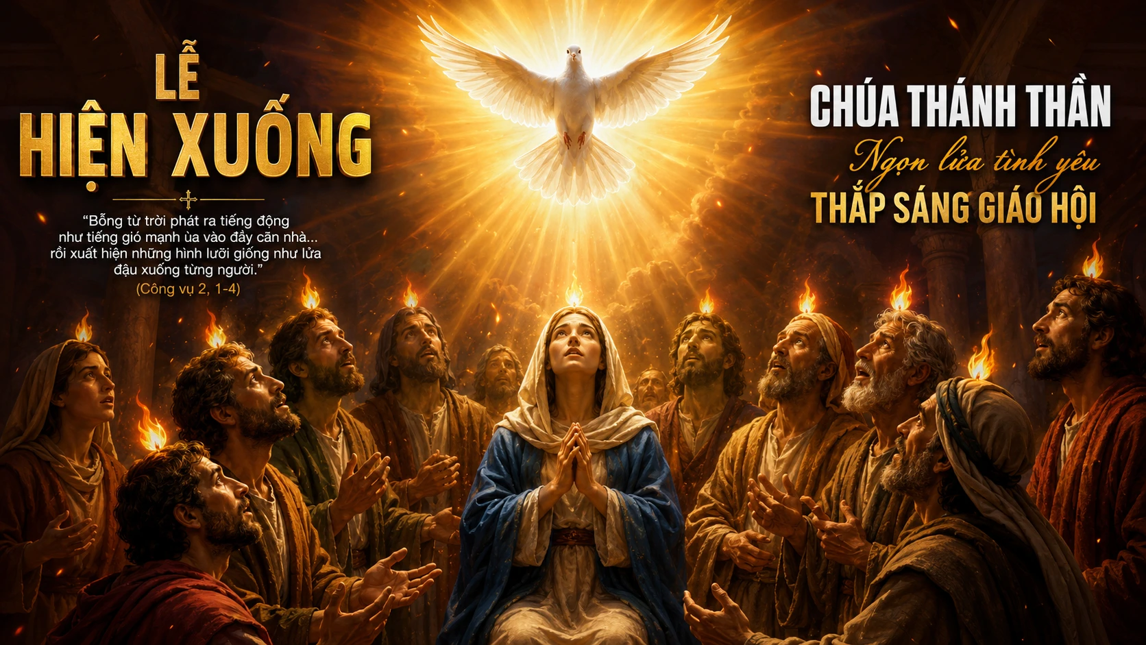 CHÚA THÁNH THẦN – HƠI THỞ CỦA THIÊN CHÚA GIỮA THẾ GIỚI HÔM NAY