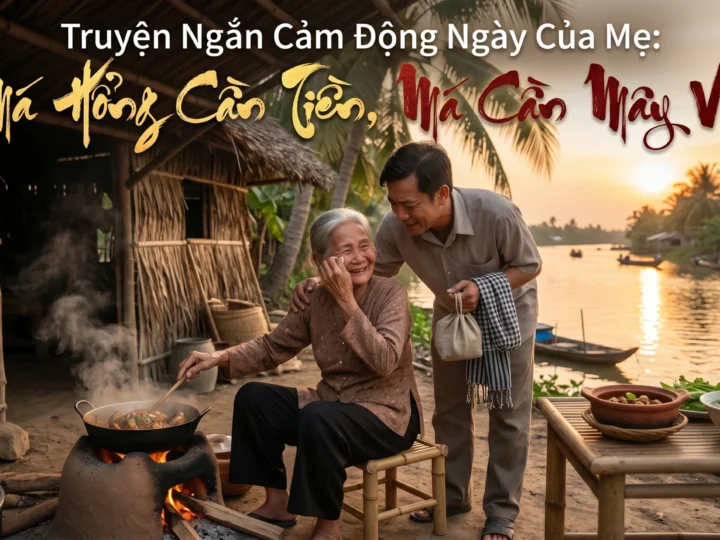 Truyện Ngắn Cảm Động Ngày Của Mẹ: “Má Hổng Cần Tiền, Má Cần Mầy Về!”