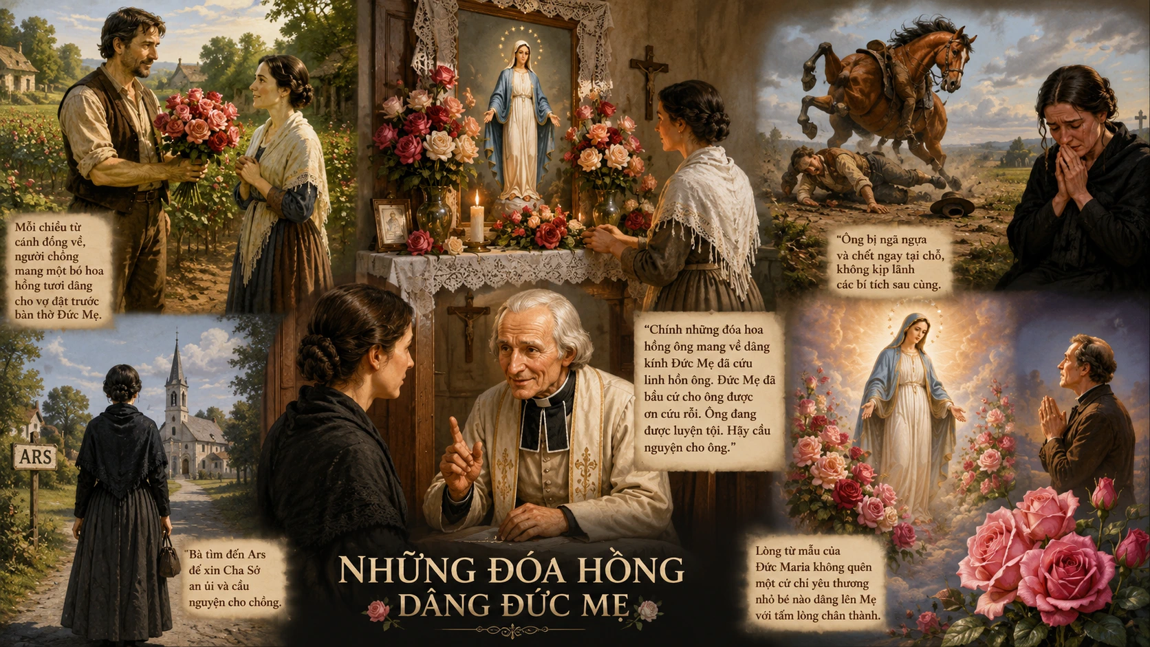 Những Đóa Hồng Dâng Đức Mẹ