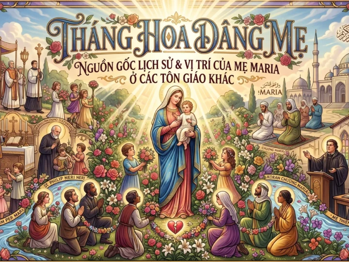 Tháng Hoa Dâng Mẹ: Nguồn Gốc Lịch Sử & Vị Trí Của Mẹ Maria Ở Các Tôn Giáo Khác
