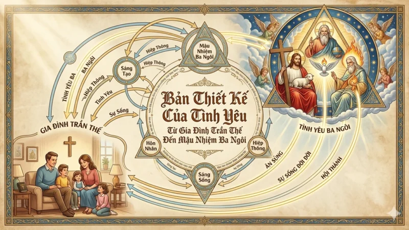 Lễ Chúa Ba Ngôi: Bản Thiết Kế Tình Yêu Từ Gia Đình Đến Mầu Nhiệm