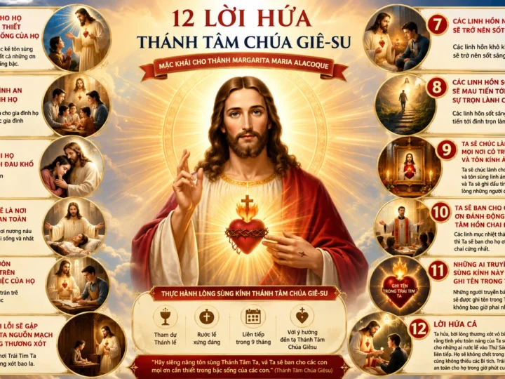 Mười Hai Lời Hứa Của Thánh Tâm Chúa Giêsu
