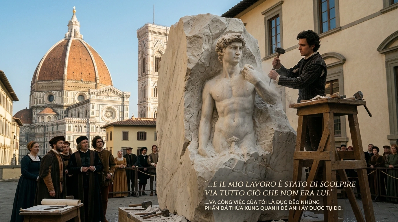 Bí Mật Sau Khối Đá Bị Ruồng Bỏ Và Tuyệt Tác David Của Michelangelo