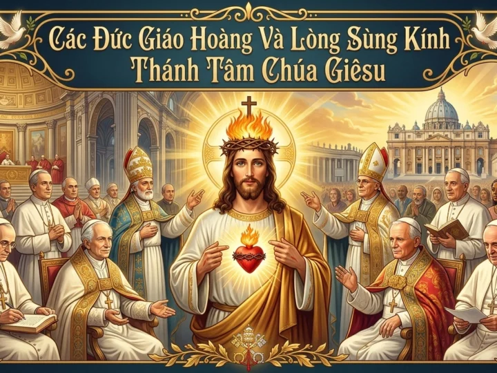 CÁC ĐỨC GIÁO HOÀNG VỚI LÒNG SÙNG KÍNH THÁNH TÂM CHÚA GIÊSU: DÒNG CHẢY TÌNH YÊU XUYÊN LỊCH SỬ