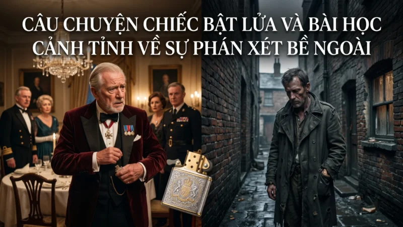 Chiếc Bật Lửa Và Lòng Trắc Ẩn